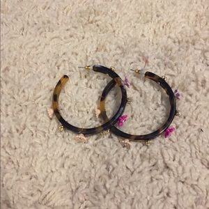 J.Crew Hoop Earrings, NWOT